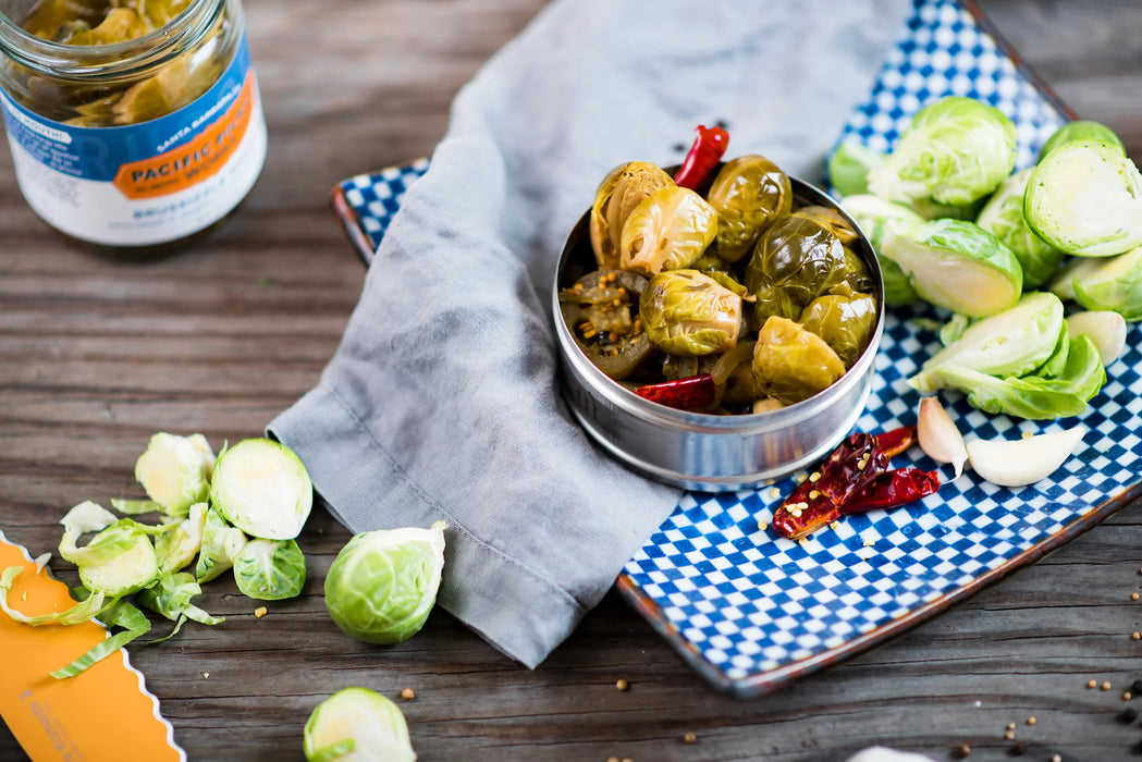Brussizzle Sprouts - Pickled Brussels Sprouts