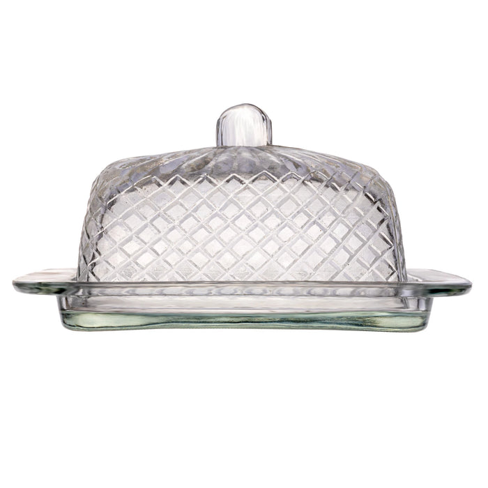 Recycled Glass Butter Dish